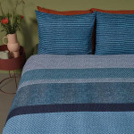 Bedding House, Duvet cover, 3 Pieces, Blue Color, King Size, Jacco Design