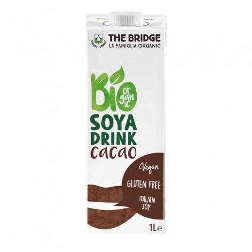 The Bridge Bio Soya Drink With Cocoa, 1 Liter