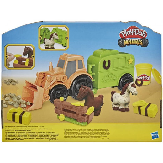 Play-Doh Wheels Tractor With a Horse Mold