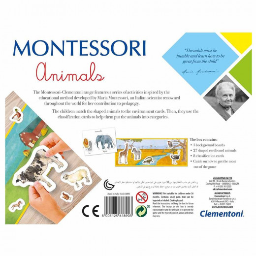 Clementoni Montessori The Animals