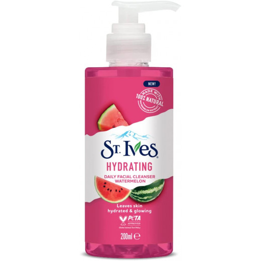 St. Ives Daily Facial Cleanser Hydrating, Watermelon, 200 Ml