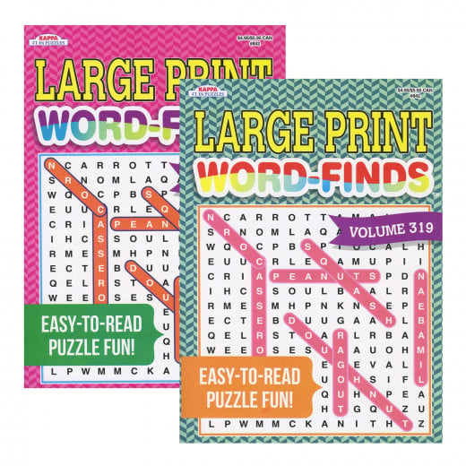 Kappa Large Print Word Finds 1 pcs