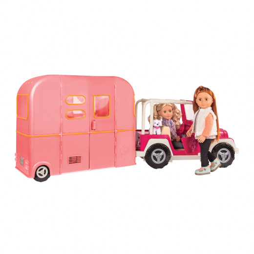 Our Generation Accessories RV Camper, Pink