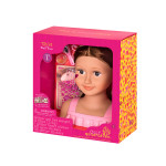 Our Generation Talia With Accessories Styling Head Doll Brown Hair