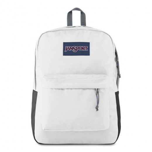 Jansport Main Superbreak Backpack, White Color