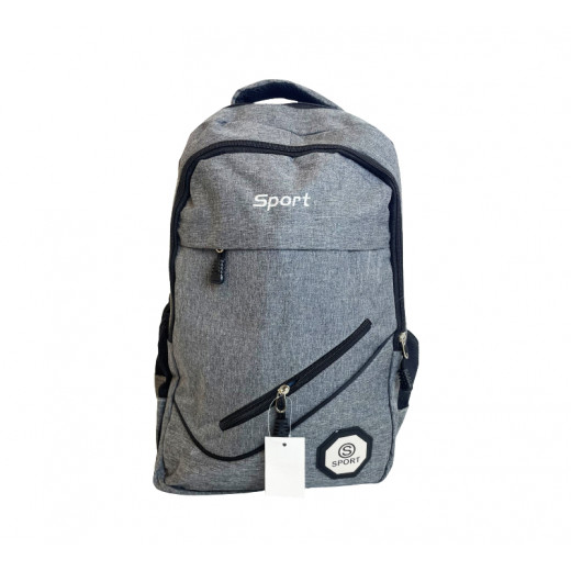 Amigo Sport Backpack School , Grey Color, 40 Cm