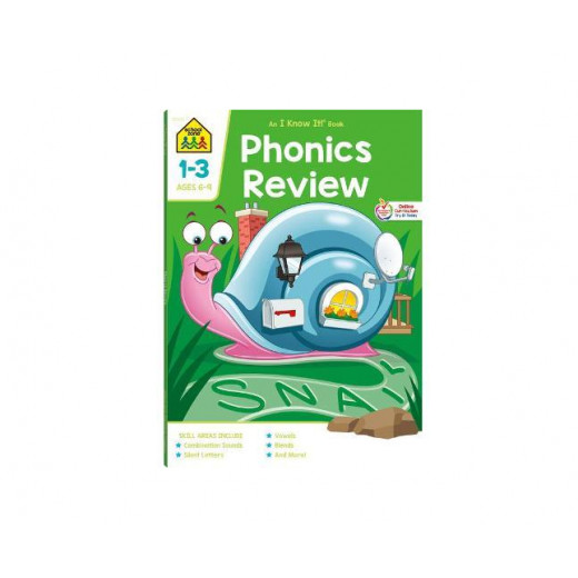 School Zone Phonics Review, Ages 6-9
