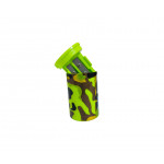 Double Sharpener, Army Design, Green Color, 6 Cm