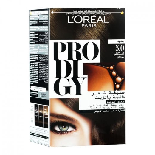 Prodigy Permanent No Ammonia Hair Color , Number 5.0