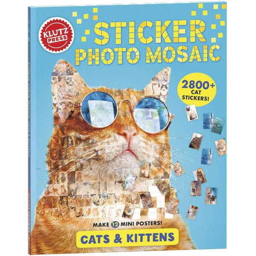 Klutz Mosaic Picture Poster Kittens