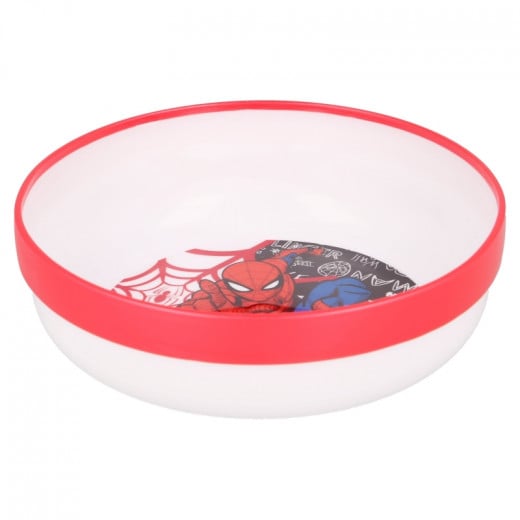Stor Plastic Bowl, Spiderman Design