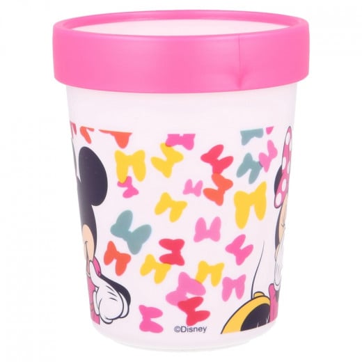 Stor Plastic Cup, Minnie Mouse Design, 260 Ml