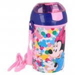 Stor Plastic Bottle With Security Cap, Minnie Mouse Design,  450 Ml