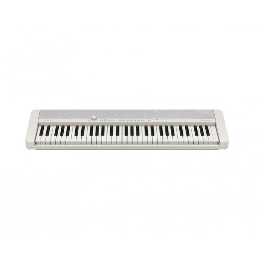Casio Portable Keyboard, White Color,  61 Keys