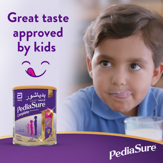 Pediasure Complete Nutrition Milk Powder, 400 Gram, Chocolate Flavor, 4 Packs