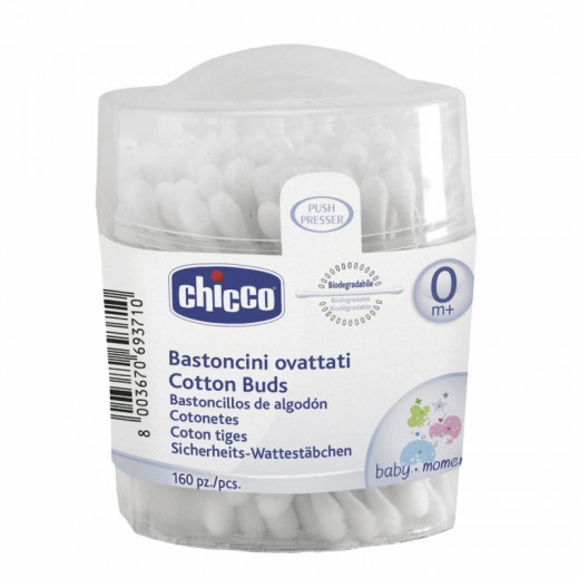 Chicco Cotton Buds 160 Pieces