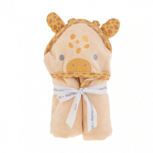 Stephen Joseph Hooded Bath Towel For Baby, Giraffe Design