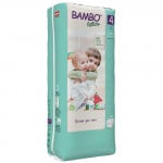 Bambo Nature Diapers Size 4 (7-14 Kg), 48 diapers