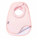 مريلة مصنوعة من القماش مناسبة للأطفال الرضع من تومي تيبي, قطعتين, اللون الوردي