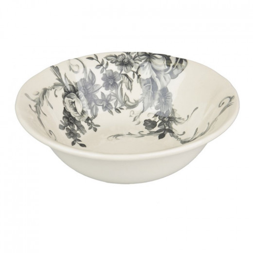 Claytan Gorgeous Bowl Plate, Grey Color, 15.7 Cm, 1 Piece