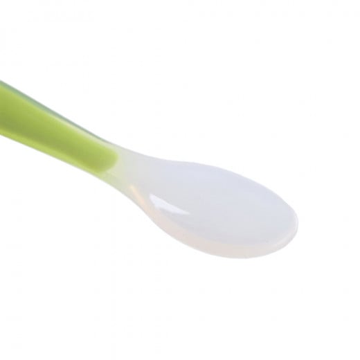 Chicco Soft Silicone Spoon (6M+) Green