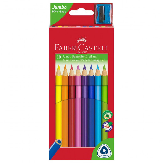 Faber Castell Jumbo Boya Crayons, 12 Colors