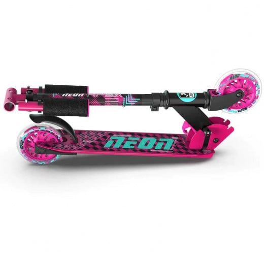 Yvolution Scooter, 2 Wheels, Neon Apex Pink Color