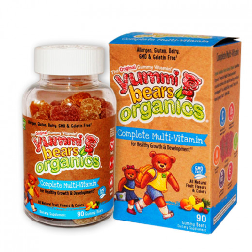 Yummi Bears Organics Complete Multi-Vitamins 90ct