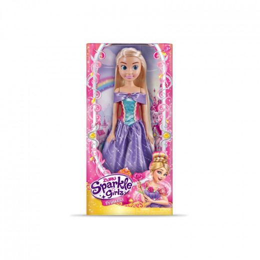 Zuru Sparkle Girlz Princess Doll, Purple Color