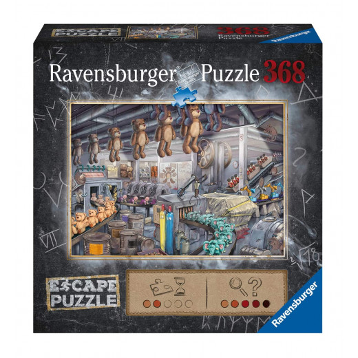 Ravensburger Puzzle Escape Toy Factory, 368 Pieces