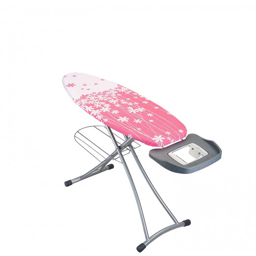 غطاء طاولة كي قطن، بتصميم حديقة الربيع، باللون الوردي، 40 × 55 سم من ميتالتكس