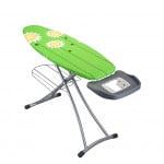 Metaltex Cotton Ironing Board Cover, Spring Garden, Green Color, 40 X 55 Cm