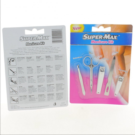 Supermax 5 pcs manicure set