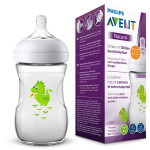 Philips Avent Natural Baby Bottle 260 ml single, Dragon