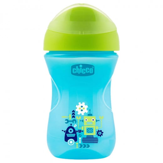 Chicco Easy Cup, Boy, 266ml, Green or Blue - Blue
