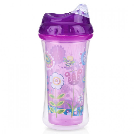 Nuby Insulated No-spill Clik-It Cool Sipper - 270 ml, Pink