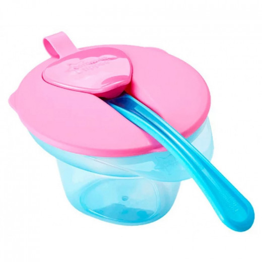 Tommee Tippee Explora Cool and Mash Bowl 4M+, Pink&Blue