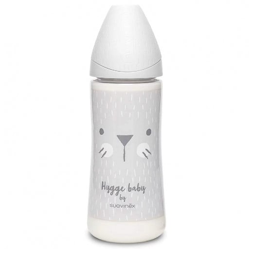 Suavinex Hygge Premium Whiskers Bottle, Grey, 360 ml
