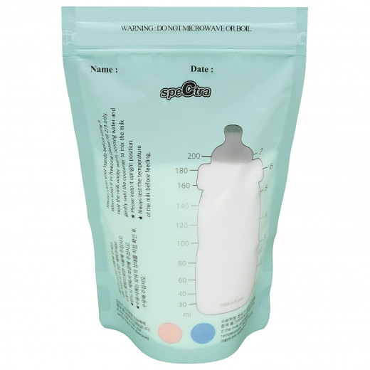 Spectra Easy Milk Storage Bags,10 pcs & Connector + Easy Milk Storage Bags Refill,30 pc,200Ml + Baby Breast Milk Storage Bags,90 psc