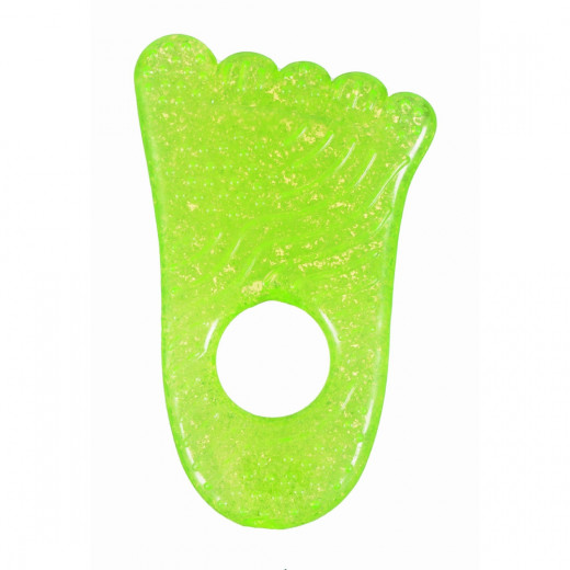 Munchkin Fun Ice Foot Chewy Teether, Green Color