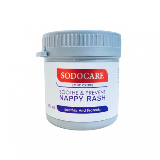Sodocare zinc oxide Soothe & Prevent Nappy Rash, 125 Ml