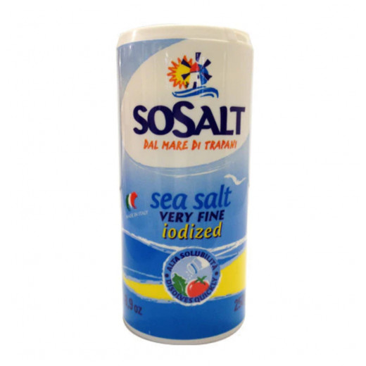 SoSalt Fine Iodized Sea Salt, 250 Gram