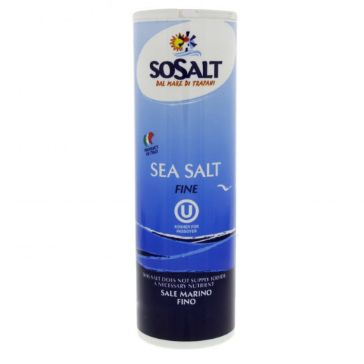 SoSalt Fine Sea Salt, 250 Gram