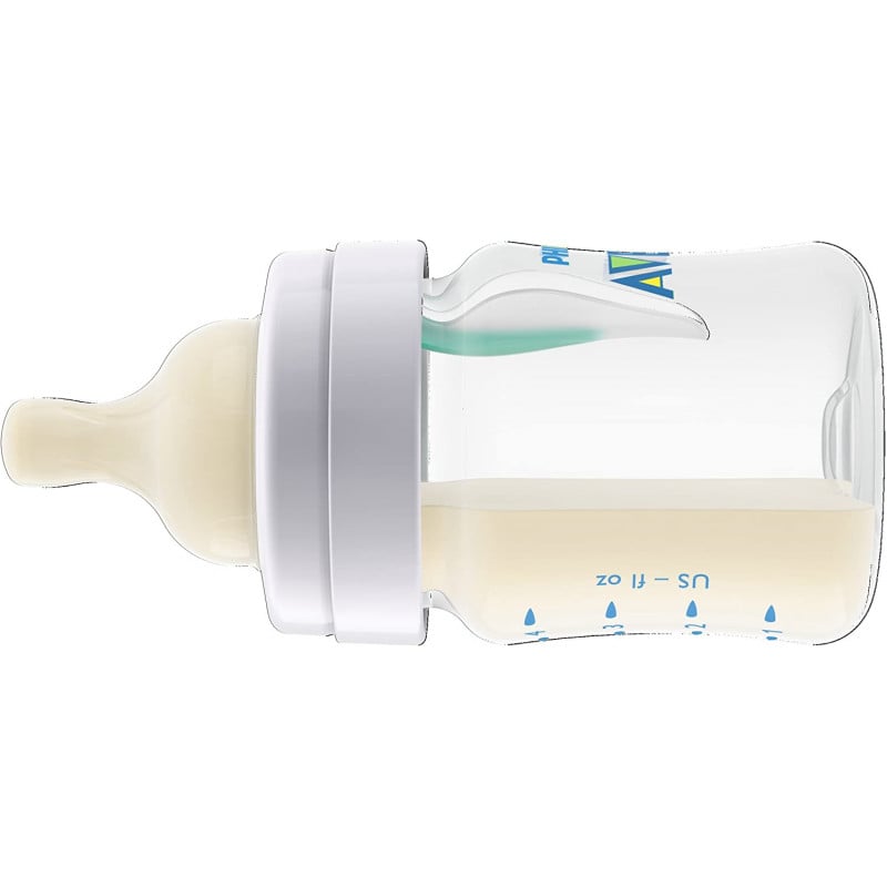 Tommee Tippee Baby Bottles, Natural Start Anti-Colic Baby Bottle with  Medium Flow Breast-Like Nipple, 11oz, 3m+, Self-Sterilizing, Baby Feeding