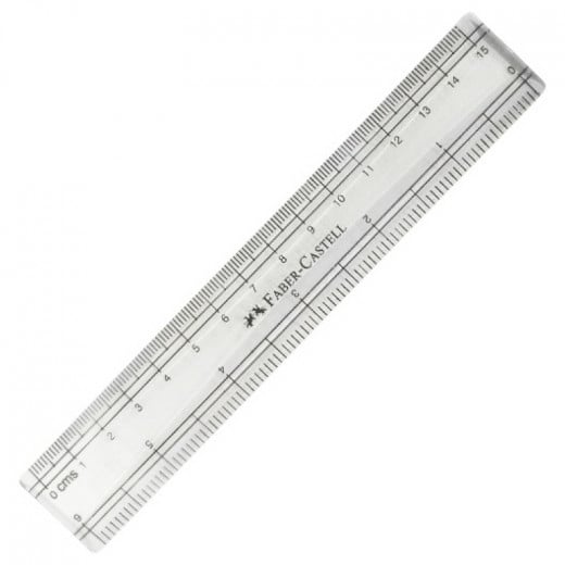 faber castell Plastic ruler 15cm