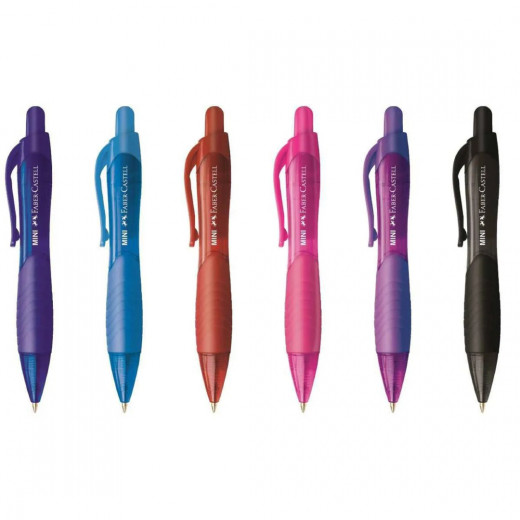 Faber Castell Retractable Ballpoint Pens, Assorted Colors, 1 Piece