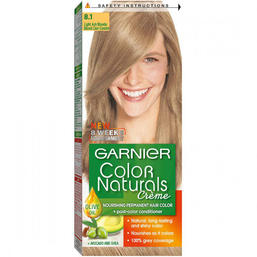 Garnier Color Naturals 8.1 Light Ash Blonde Haircolor