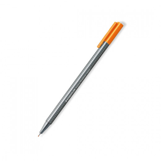 Staedtler Triplus Fineliner Marker Pen - 0.3 mm - Neon Orange