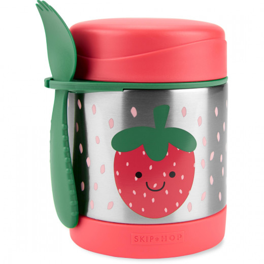 Skip Hop Spark Style Insulated Food Jar, Strawberry Design
