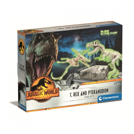Clementoni Excavation Kit: T-Rex and Pteranodon